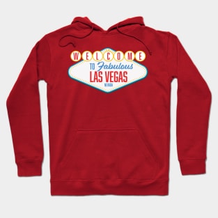 Welcome to Las Vegas Nevada logo Hoodie